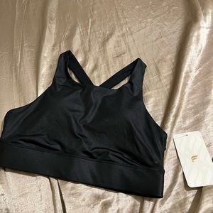 Black Fabletics Sports Bra